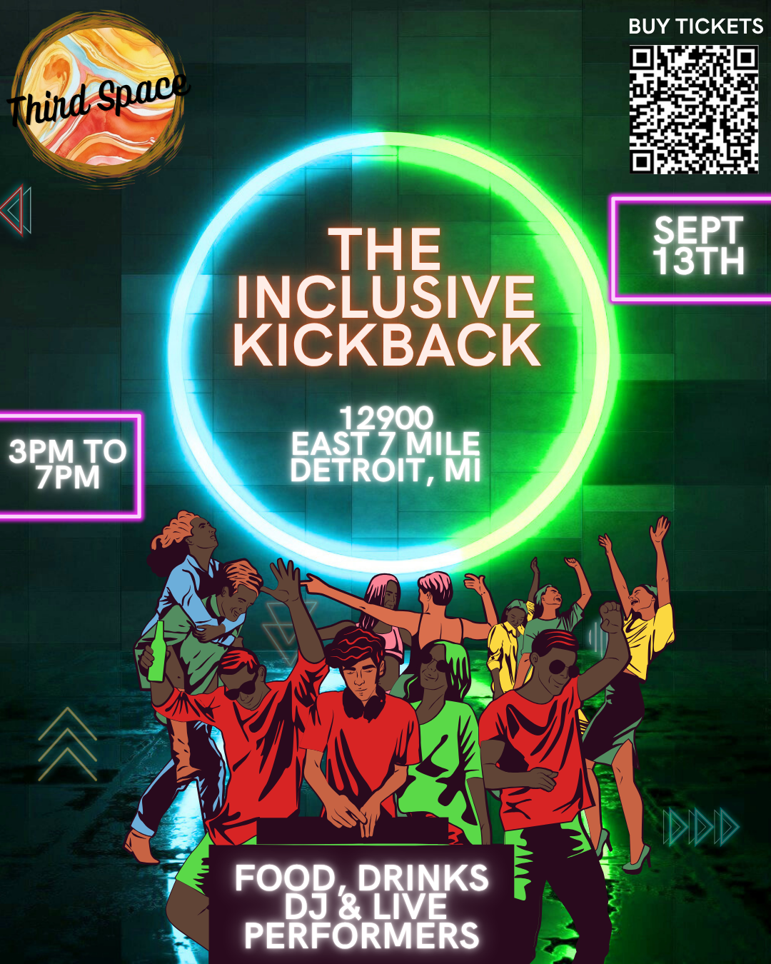 Third Space 3rd Event Flyer